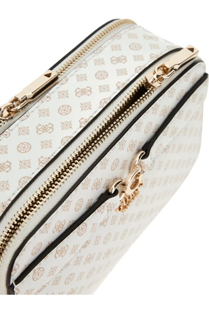 GUESS Logolu Çapraz Çanta HWPS9336140 - Beyaz