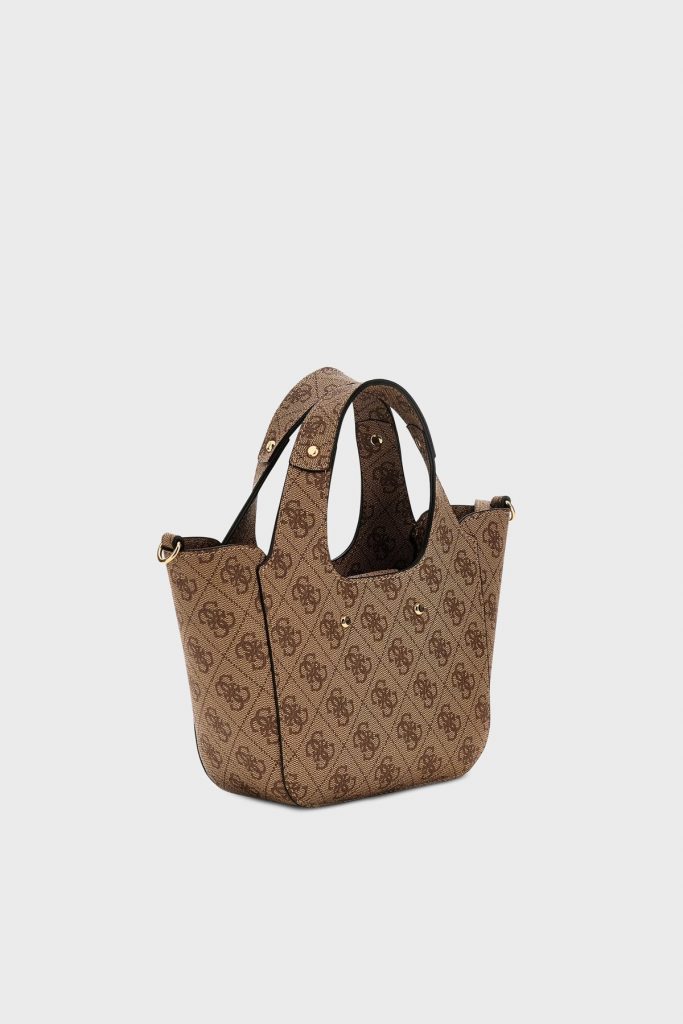 GUESS Calista 4G Logolu El Çantası HWSG7334750 - Latte