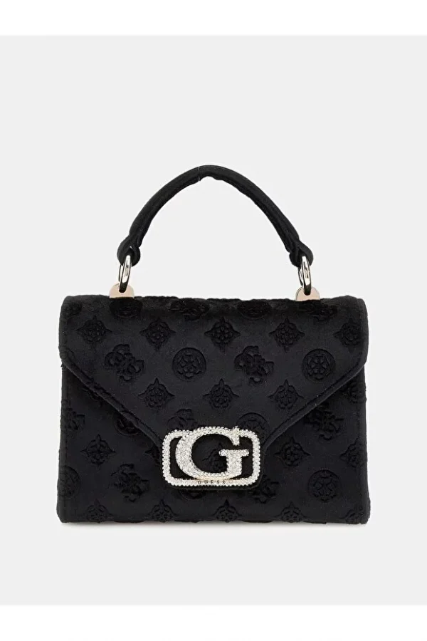 GUESS Zalina 4G ve Peony Logolu Mini El Çantası HWVP9350780