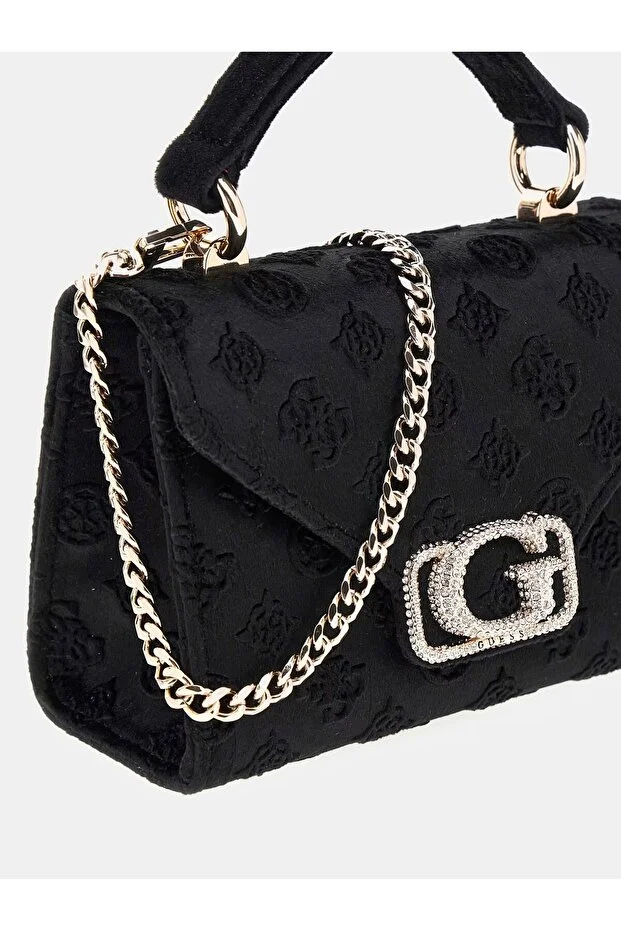 GUESS Zalina 4G ve Peony Logolu Mini El Çantası HWVP9350780