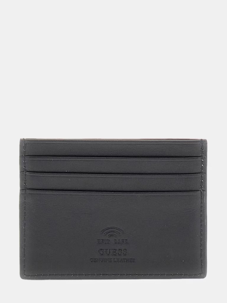 GUESS New Boston hakiki kartlık SMBOMGLEA25 - Siyah