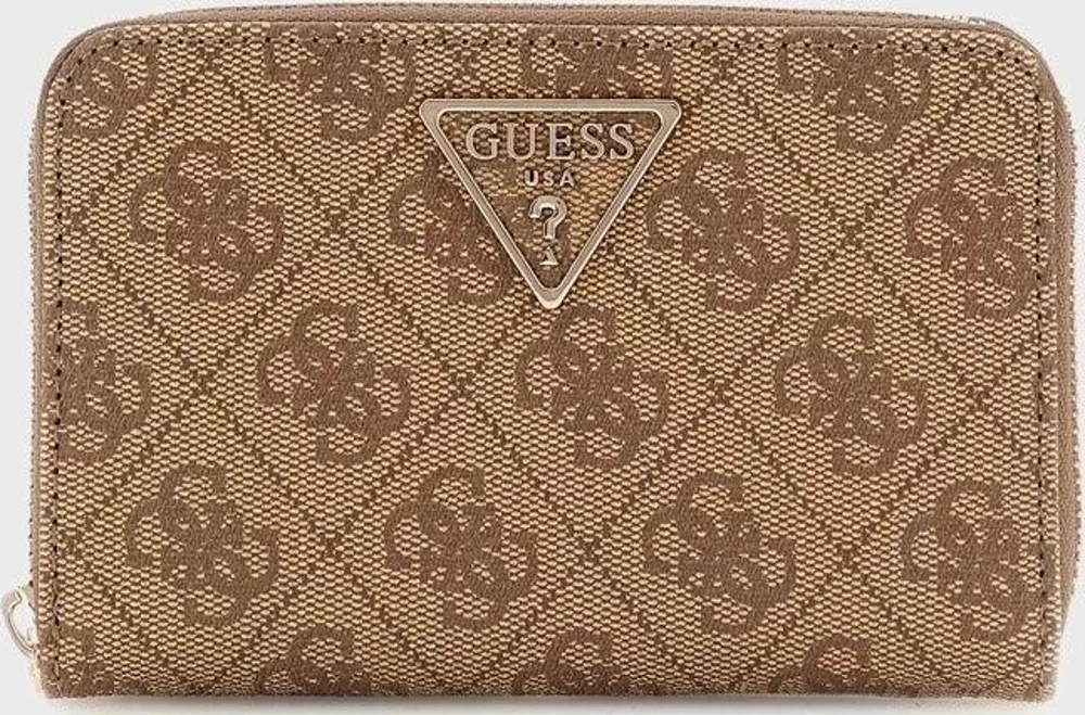 GUESS Laurel 4G logolu cüzdan SWSG7459140 - Latte