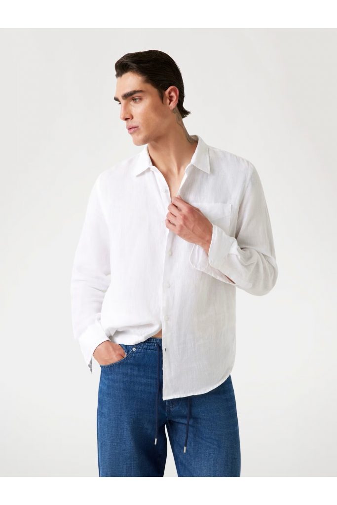 GUESS GÖMLEK M5GH73WH3J0