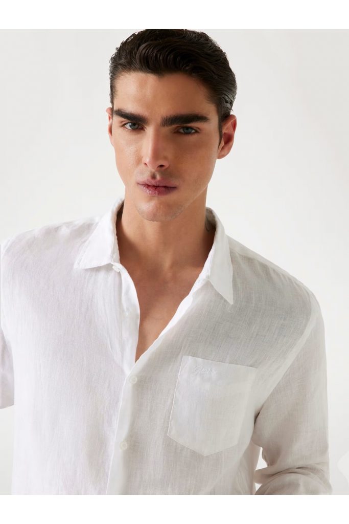 GUESS GÖMLEK M5GH73WH3J0