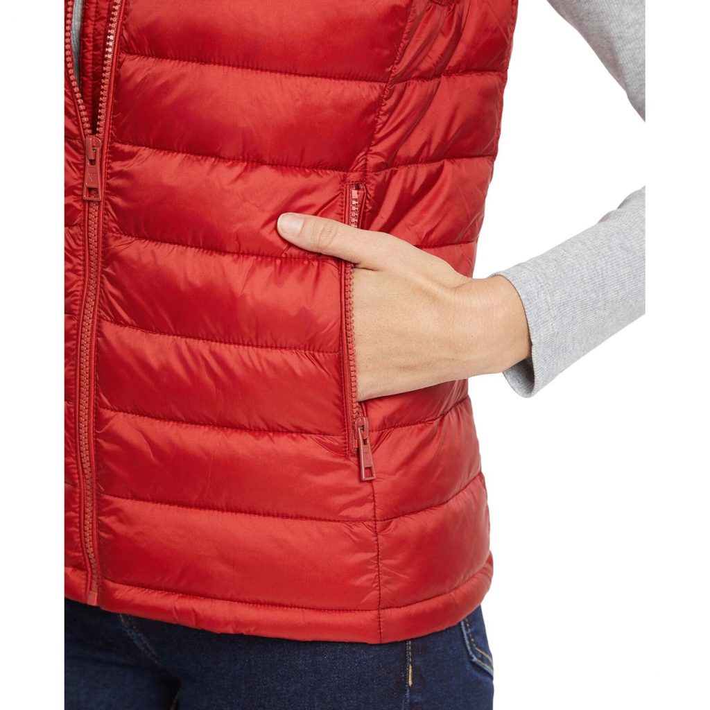 GUESS Üçgen Logolu Naylon Şişme Yelek  W4YN11WG922