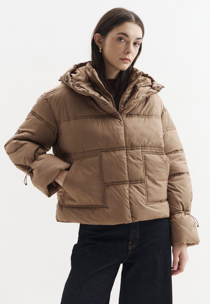 GUESS New Daisy Kadın  Mont  W5BL43W2902 - A.KAHVE