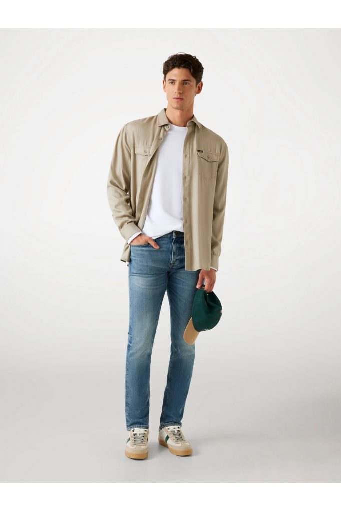 GUESS Mason Erkek Mavi Regular Fit Jean M5YAR7D5QH1