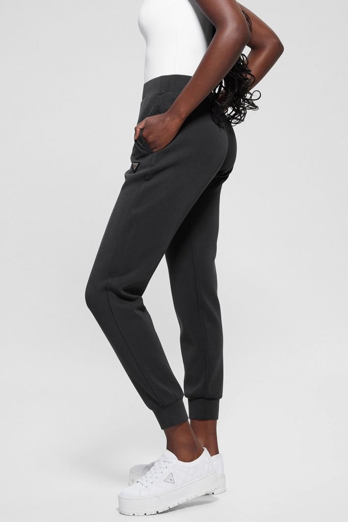 GUESS PANTOLON V4YB08KCAY2 - Siyah