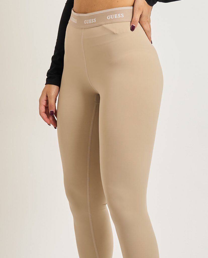 GUESS Kadın Kısa Tayt V5BB06K1942 - BEJ