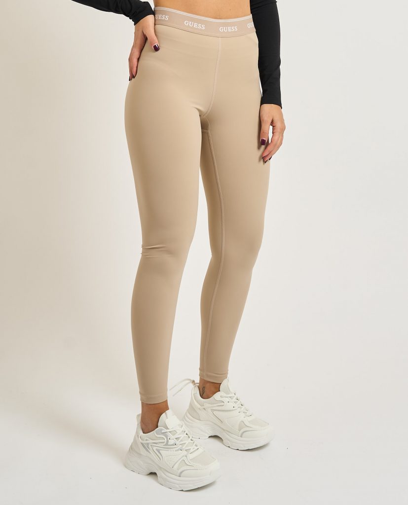 GUESS Kadın Kısa Tayt V5BB06K1942 - BEJ