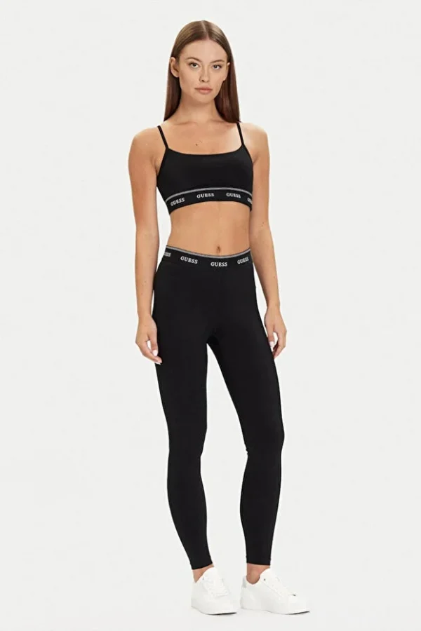 GUESS Alba Kadın Siyah Aktif Tayt V5BB06K1942
