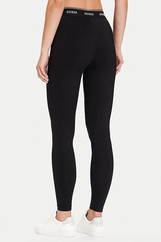 GUESS Alba Kadın Siyah Aktif Tayt V5BB06K1942