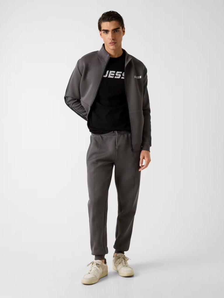 GUESS Yan logo detaylı jogger pantolon Z2YB09KB3P2