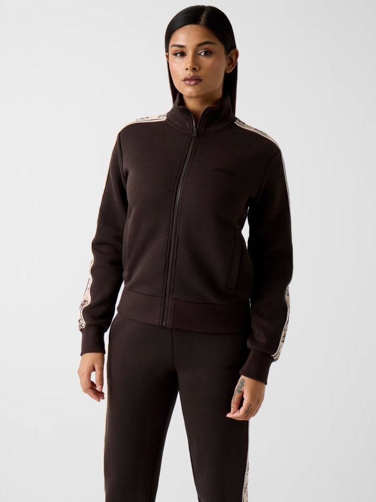 GUESS Yan Şerit Logolu Sweatshirt V2YQ16KB3P2