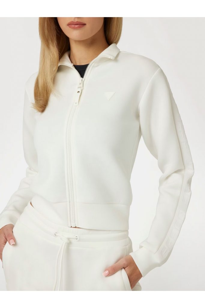 GUESS Kendinden Desenli Sweat  V2YQ17K7UW2