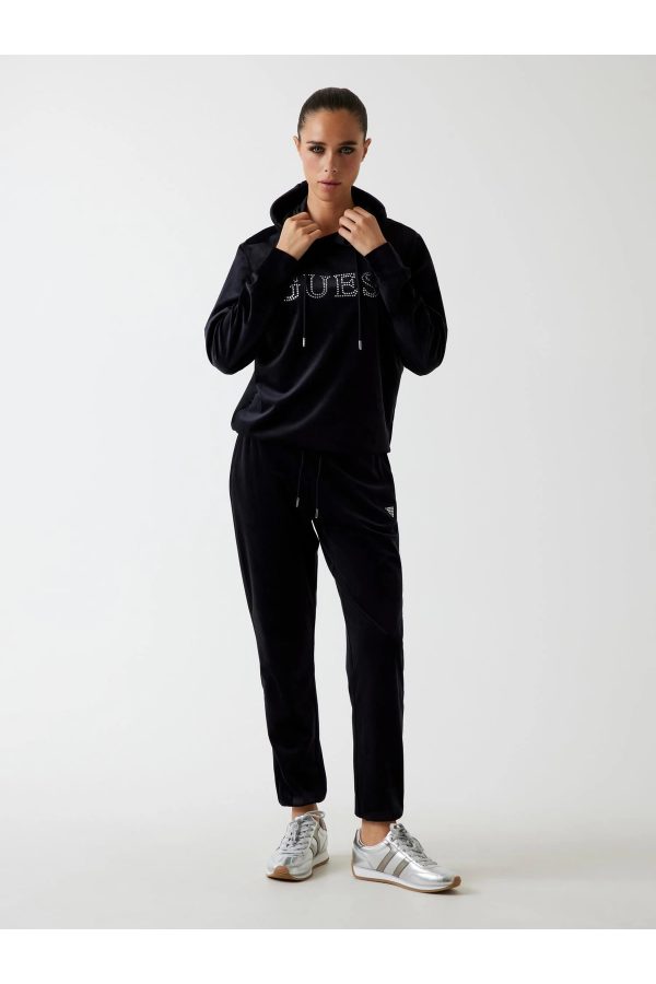 GUESS Yapay elmas taşlı logolu sweatshirt V4RQ25K0232