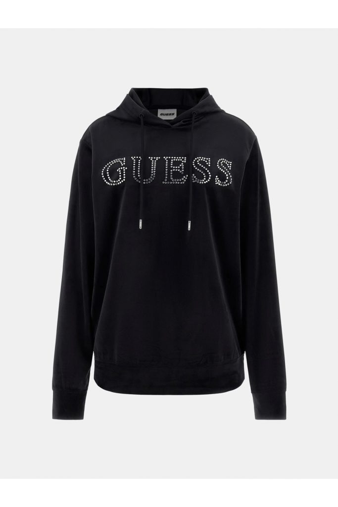 GUESS Yapay elmas taşlı logolu sweatshirt V4RQ25K0232