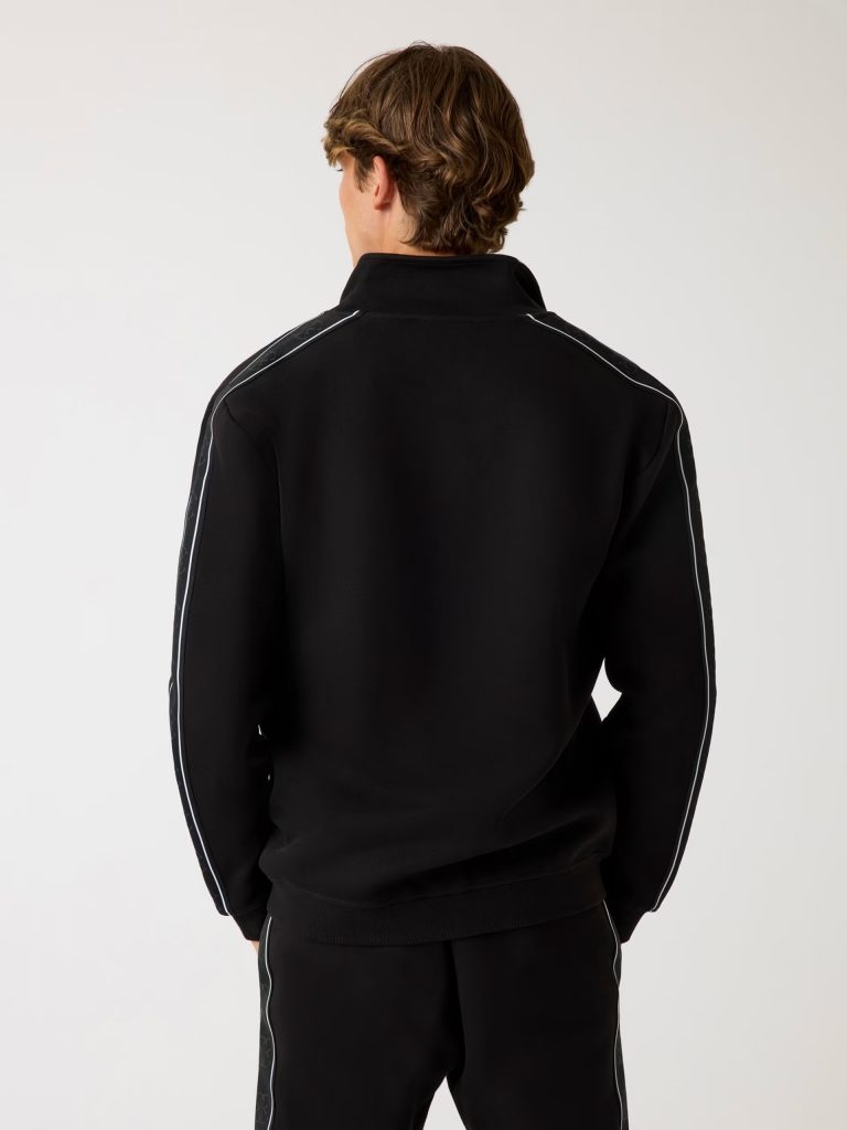 GUESS Yan Logo Sweatshirt Z2YQ10KB3P2 - Siyah