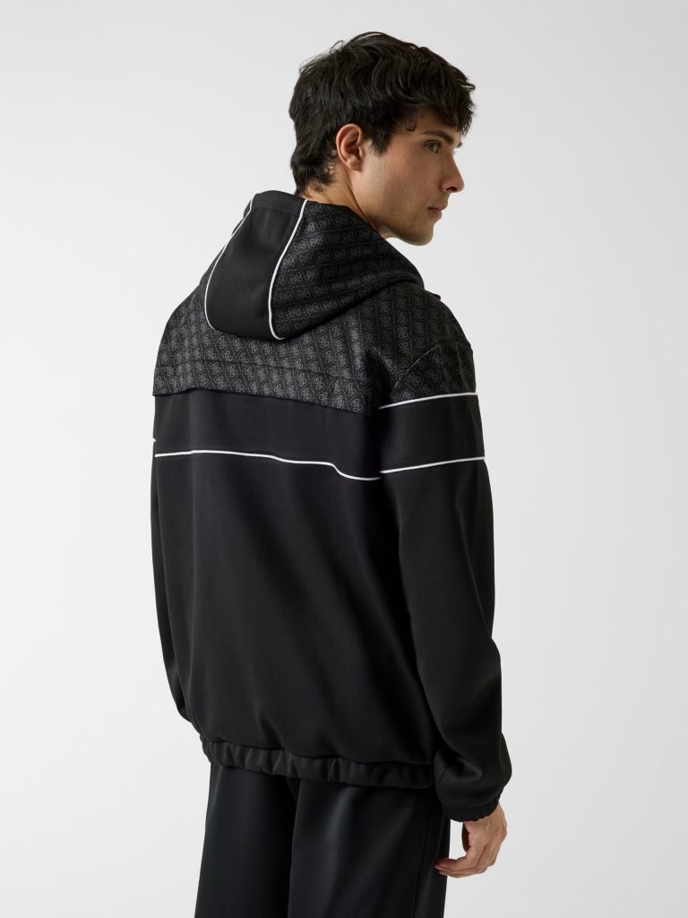 GUESS Renk Bloklu Kapüşonlu Sweatshirt Z6RQ13KD472