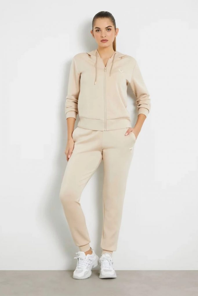 GUESS SWEATSHIRT V4YQ06KCAY2 - KREM