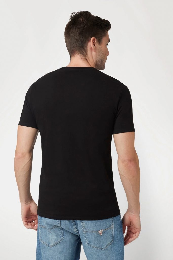 GUESS T-SHIRT M2YI24J1314 - Siyah