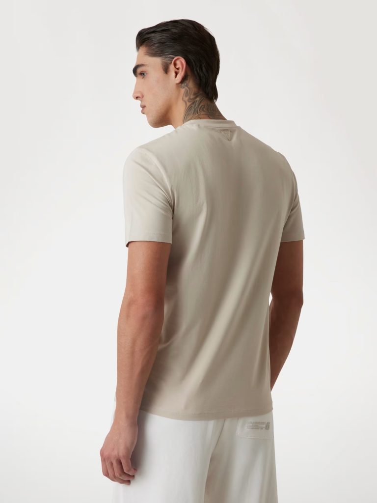 GUESS Baskılı Logolu T-Shirt Z2YI11J1314 - BEJ