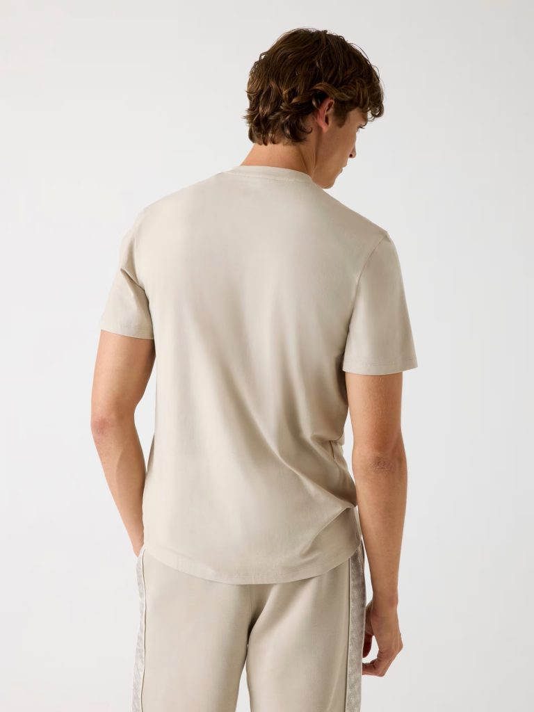 GUESSYan Logo Tişört  Z2YI12JR06K - BEJ