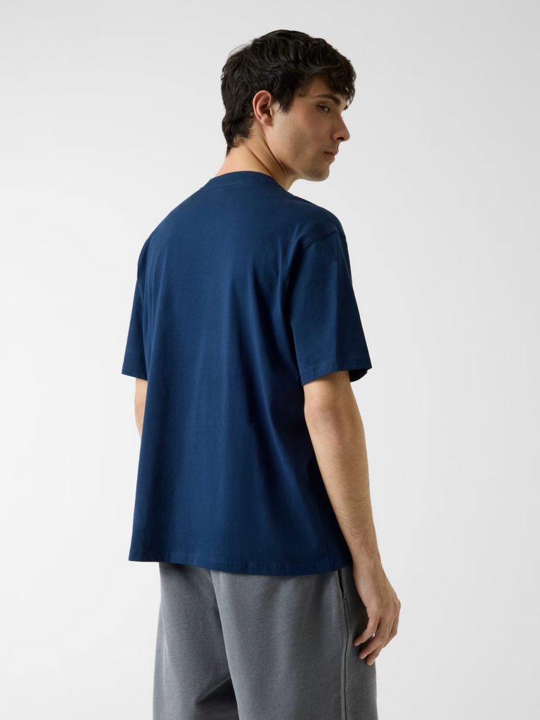 GUESS Düz Kesim Tişört  Z6RI16I3Z14 - MAVİ