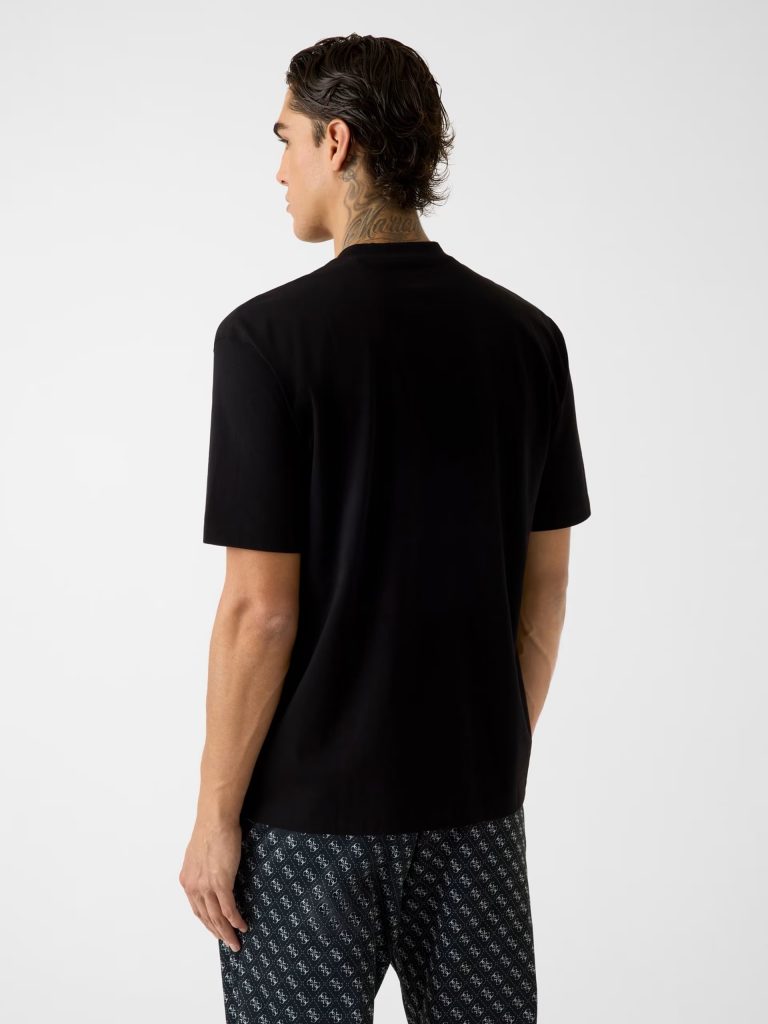 GUESS Düz Kesim Tişört  Z6RI16I3Z14 - Siyah