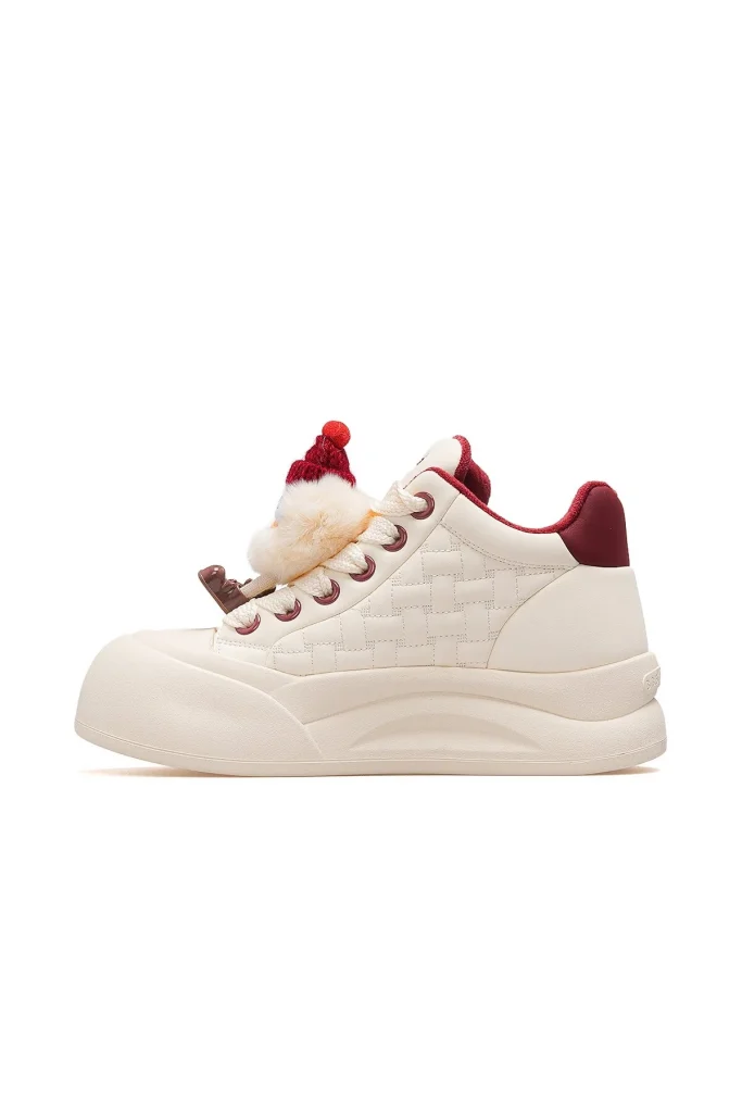 GUJA  Kadın Deri Gizli Dolgu Topuk Günlük Bot 25K-426 - bordo