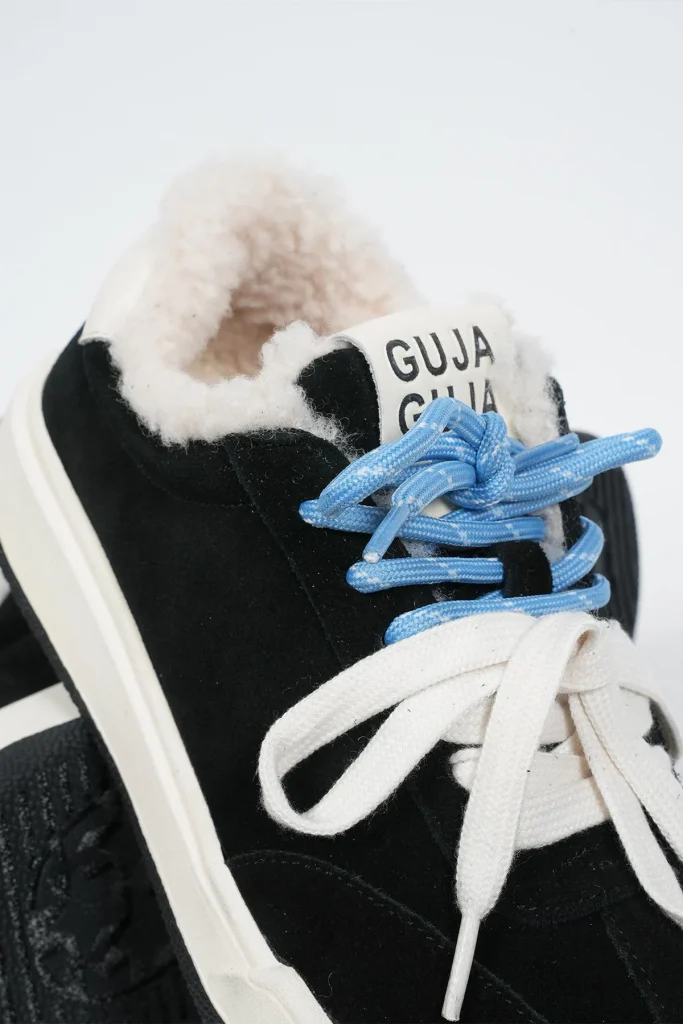 GUJA Kadın İçi Kürklü Sneaker Ayakkabı 25K372 - Siyah