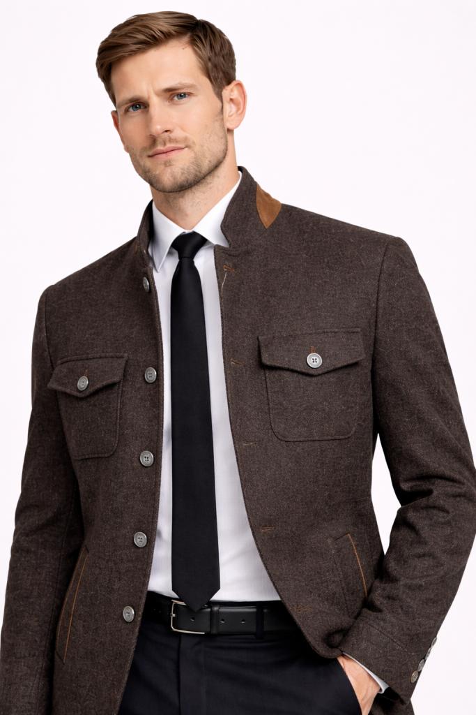 HAVAN Kaşe Mont 0032 - kahve