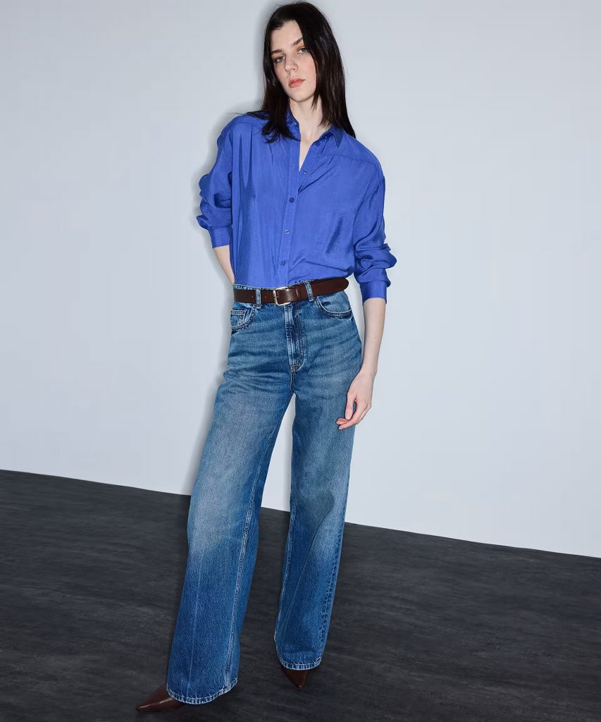 İPEKYOL Basic gömlek IS1260025149 - MAVİ