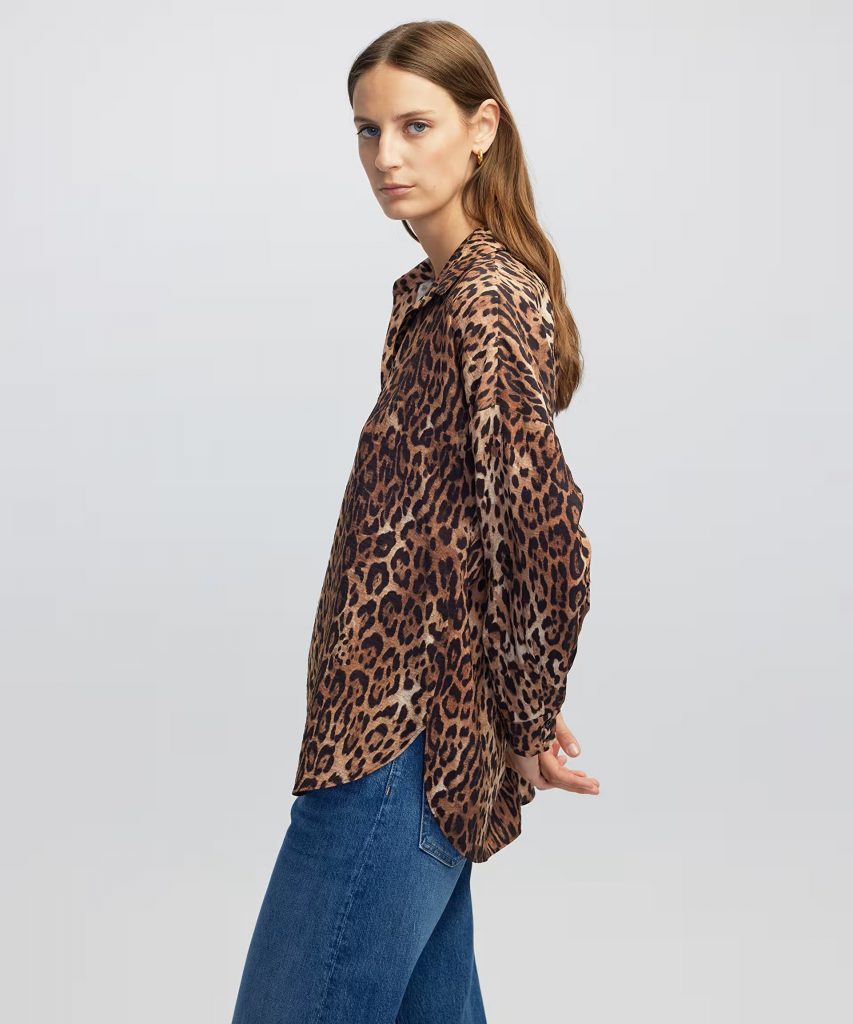 İPEKYOL Leopar desen bluz IW6250006061