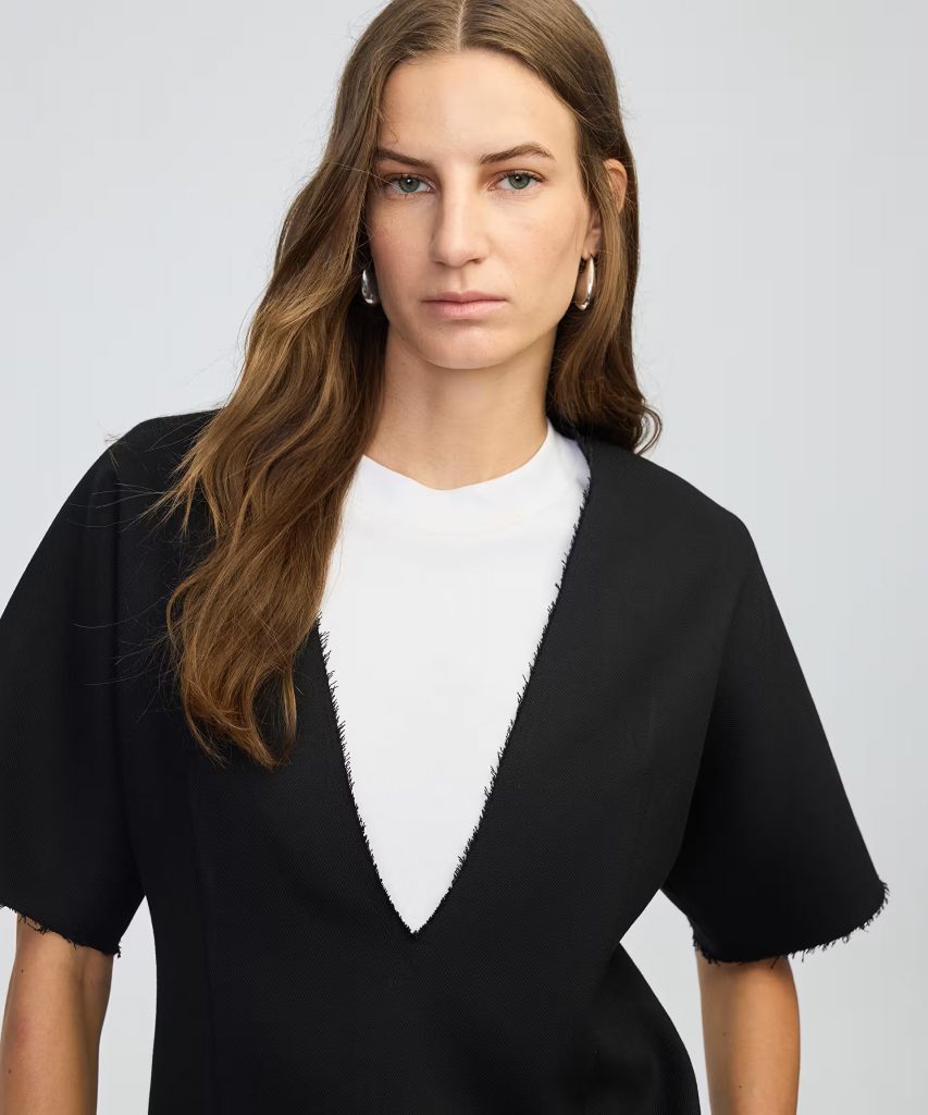 İPEKYOL Çift parça colorblock bluz IW6250006081 - Siyah