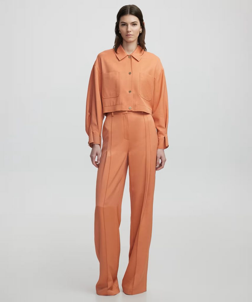 İPEKYOL Cepli Gömlek Ceket IS1250005061 - somon