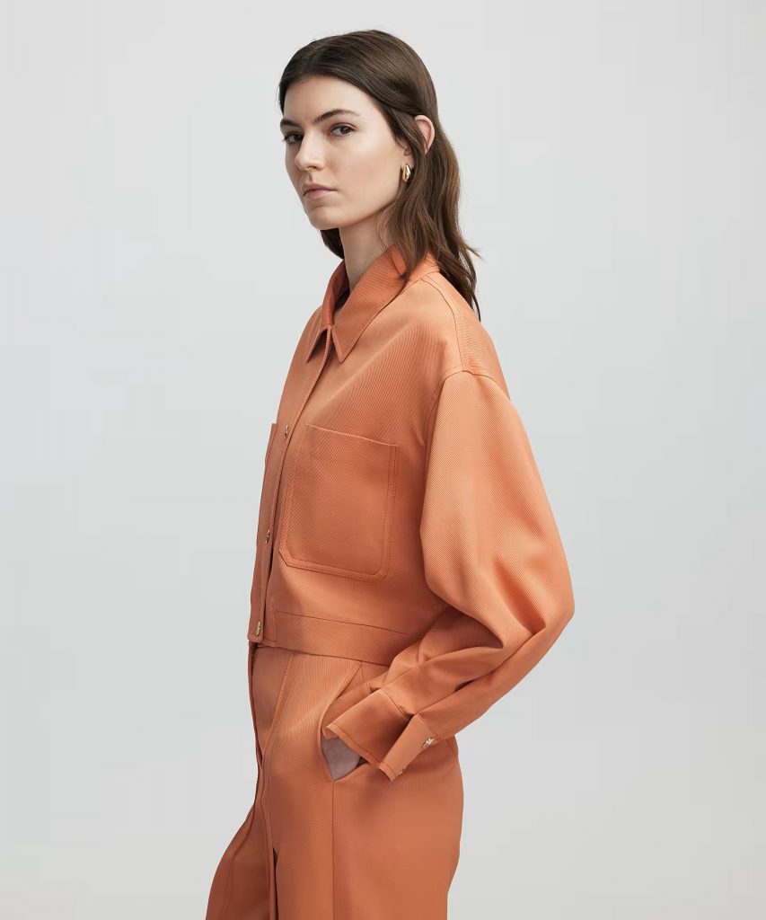 İPEKYOL Cepli Gömlek Ceket IS1250005061 - somon