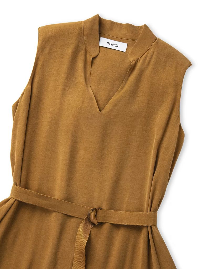 İPEKYOL Kuşaklı Midi Elbise IS1250002434