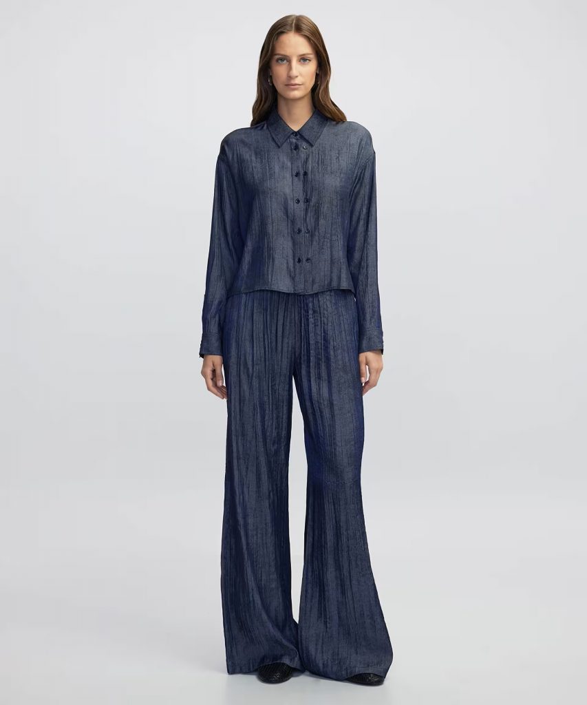 İPEKYOL Çift patlı dokulu gömlek IW6250025051