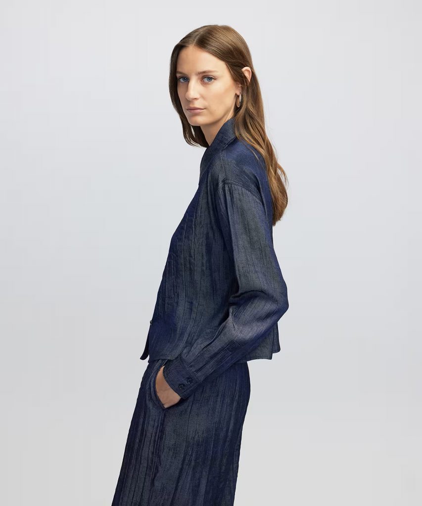 İPEKYOL Çift patlı dokulu gömlek IW6250025051