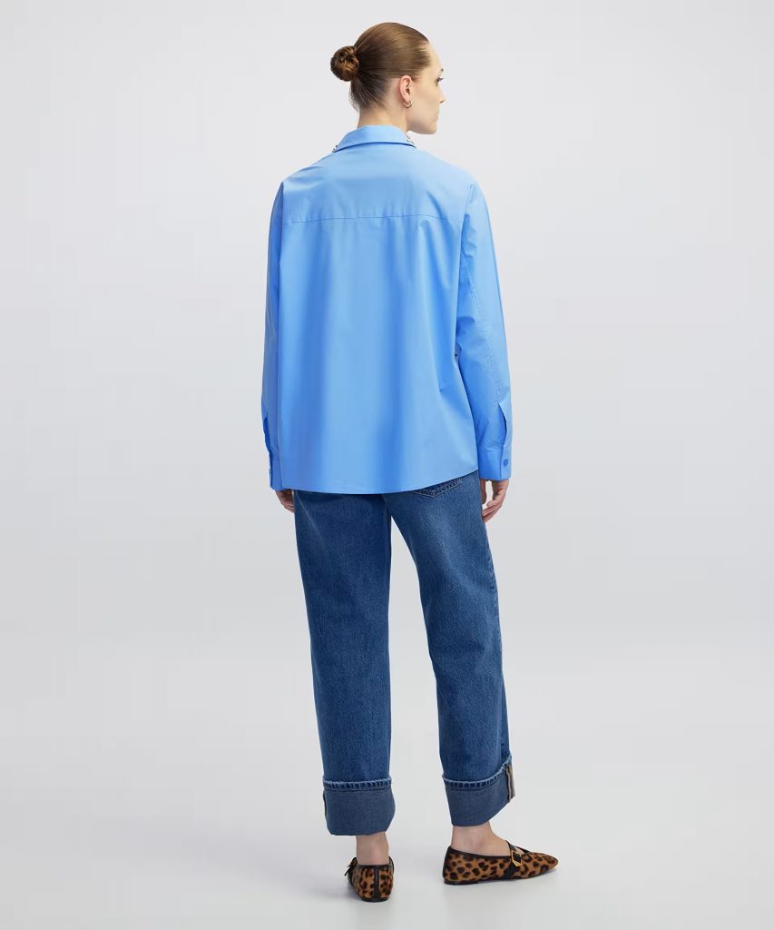 İPEKYOL Karma aksesuarlı gömlek IW6250025098