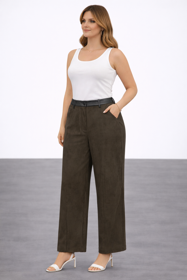 İPEKYOL Süet Pantolon 03221