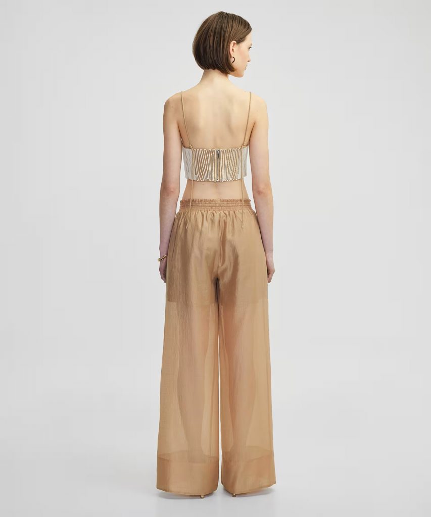 İPEKYOL Elastik Bel Pantolon IS1250003214 - naturel