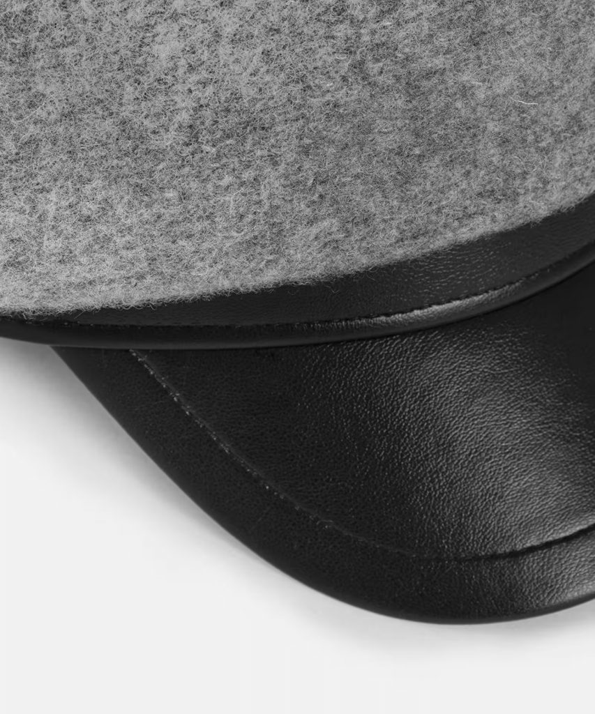 İPEKYOL Colorblock yün içerikli şapka IW6250077029 - GRİ