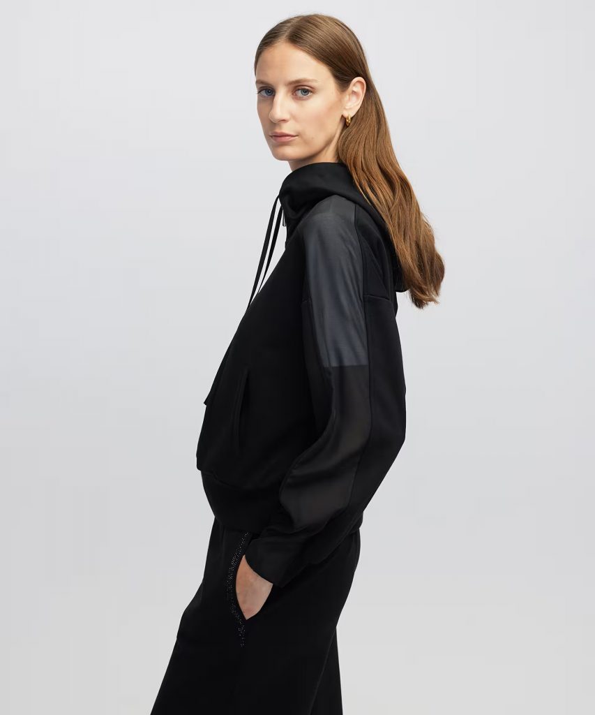 İPEKYOL Kumaş mix sweatshirt IW6250091032