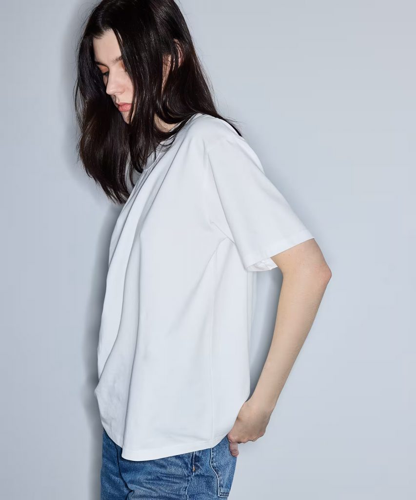 İPEKYOL Bisiklet yaka basic tişört IS1260070112 - EKRU