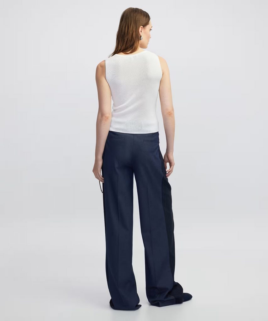 İPEKYOL Burgulu dar kesim triko IW6250050385