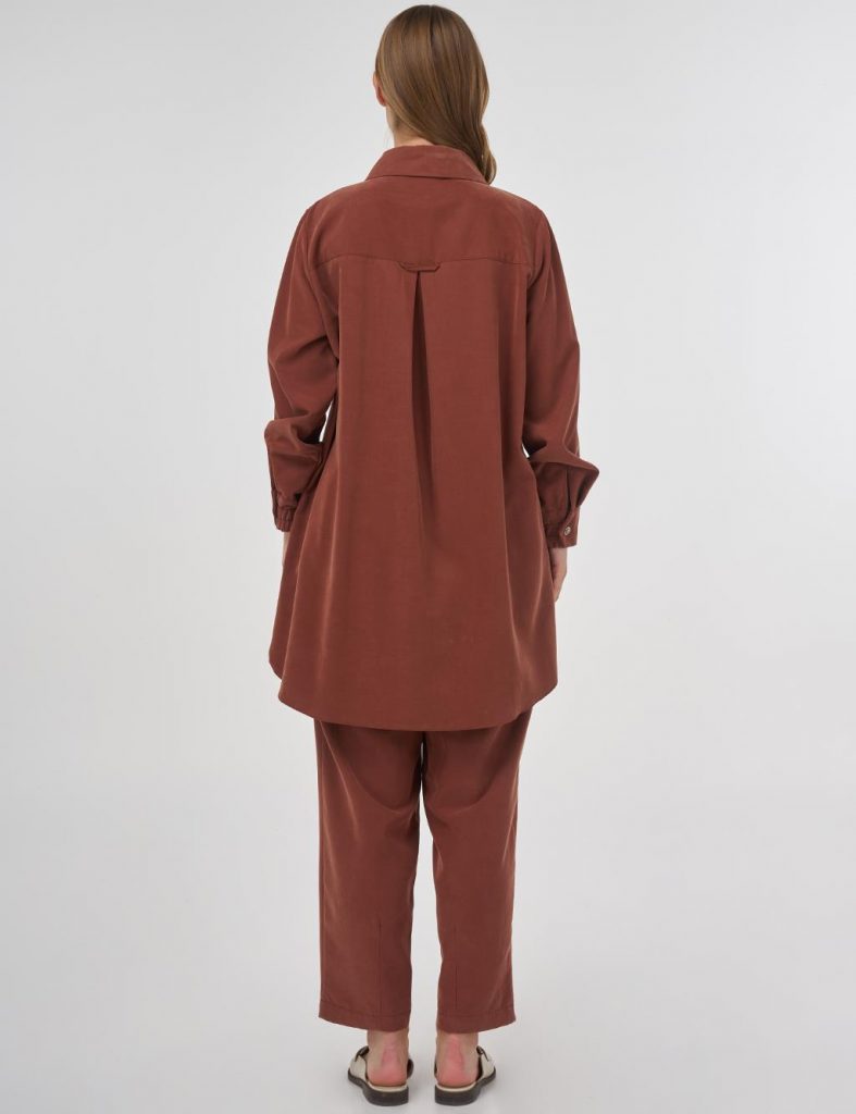 KAYRA Kapak Cepli Modal İkili Takım 16047 B.B - kahve