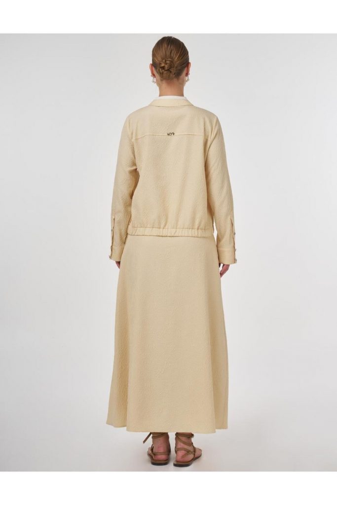 KAYRA Gofreli Etekli Takım  76015 - SARI