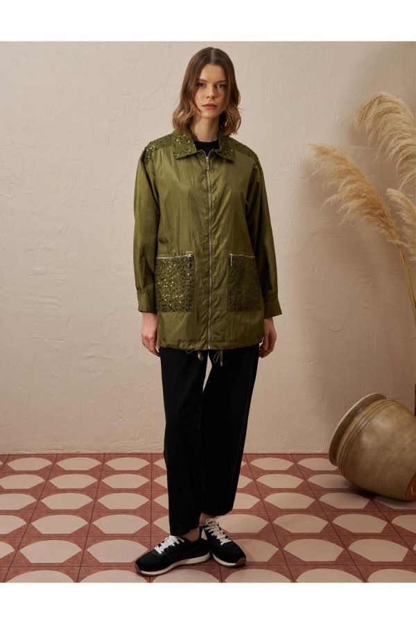 KAYRA  Kuşak Detaylı Ceket 13041